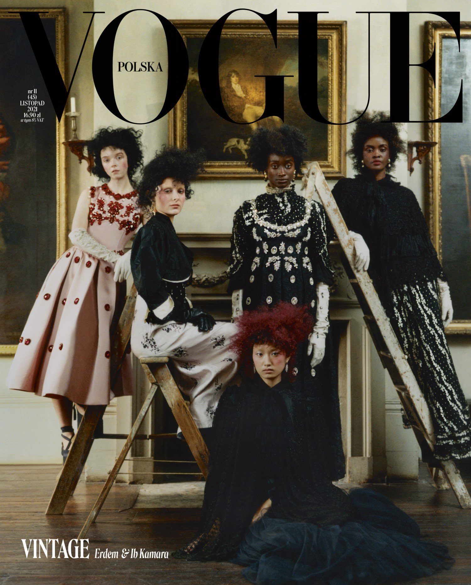 Erdem Moralıoğlu Photographs 'Vintage' Vogue Poland November